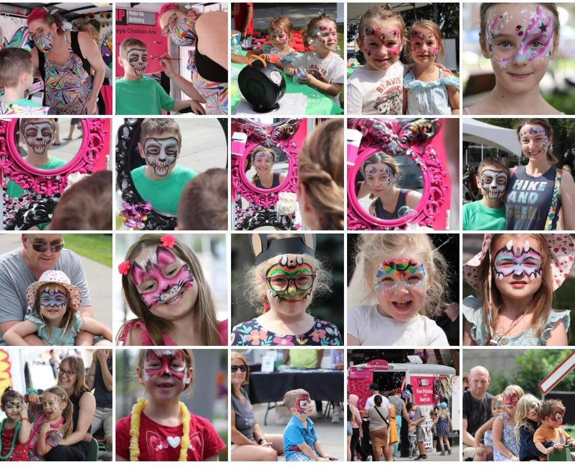 Large or small we can take care of ALL you face painting needs